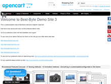 Tablet Screenshot of demosite3.best-byte.com